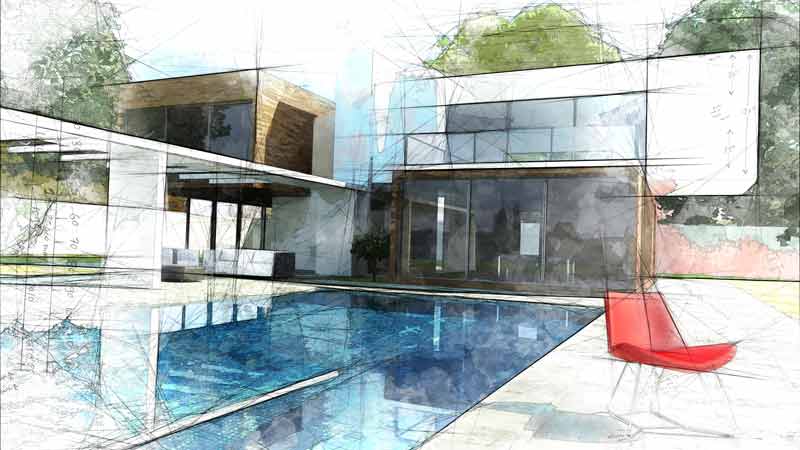 carre bleu morlaix piscine conception avant projet